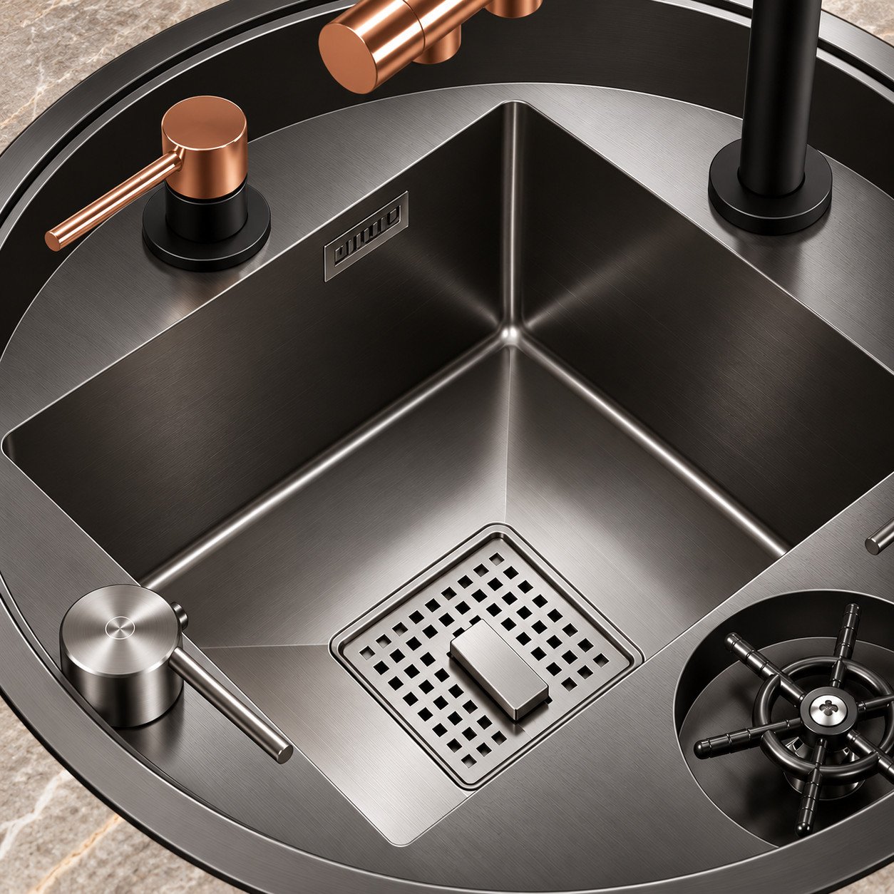 Sonet ARMANI, smart sink (view 3)